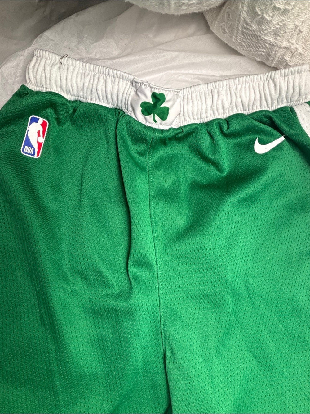Boston Celtics Nike Youth Swingman Performance Shorts- Kelly Green Icon Edition - Picture 5 of 8